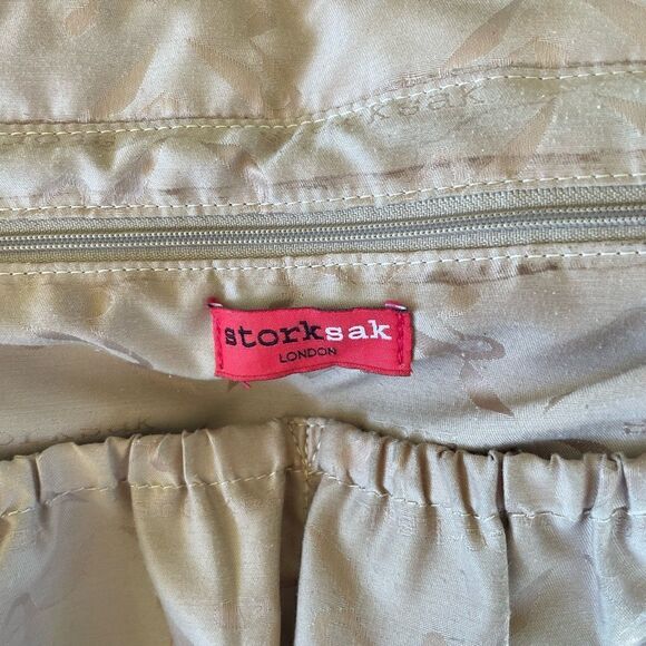 Storksak Olivia Black Nylon Diaper Bag - Picture 14 of 15